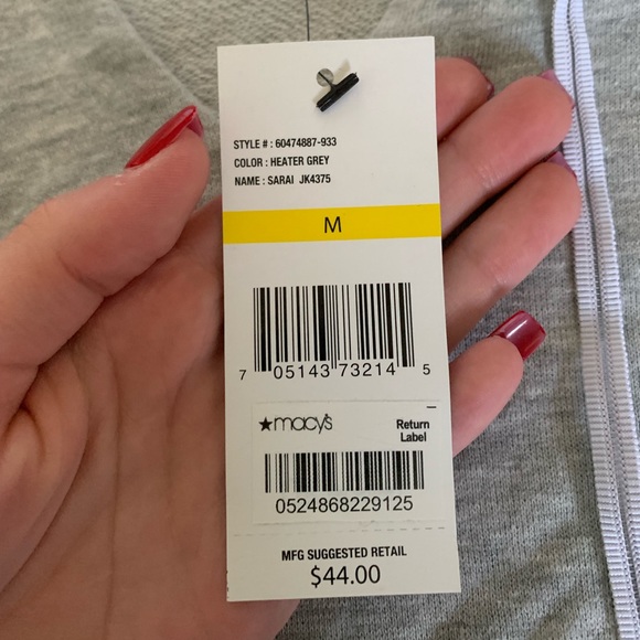 Macy’s grey sporty dress - Picture 2 of 2